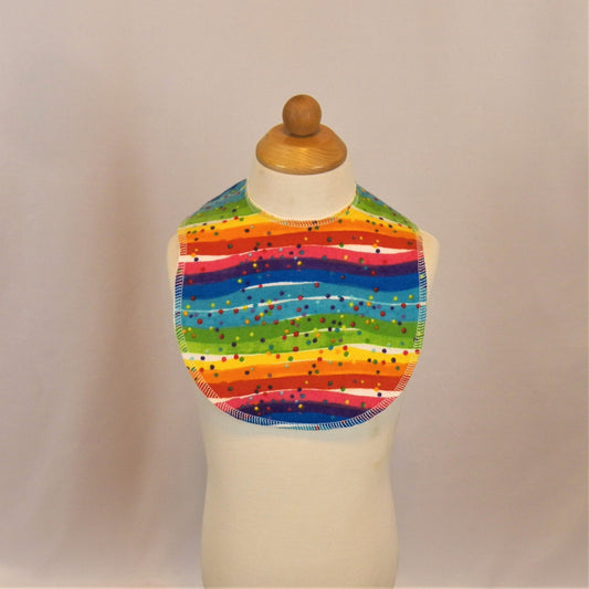 Baby Bib- Rainbow (Inv # 38002)